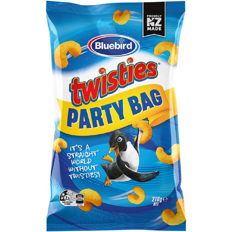Bluebird Twisties Cheese# 210g, , hi-res