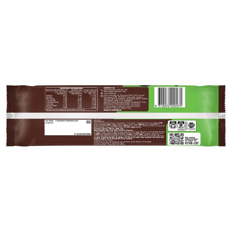 Arnott's Chocolate Mint Slice 200g, , hi-res