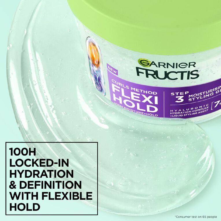 Garnier Fructis Curl Flexible Gel 370ml, , hi-res