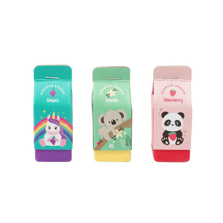 Legami Set of 3 Scented Erasers Yummy Yummy, , hi-res