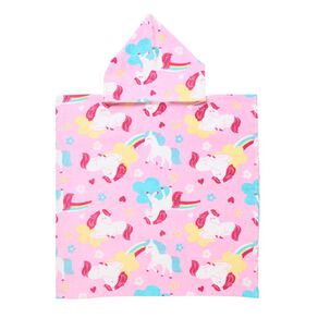 Living & Co Kids Hooded Towel Unicorn 60cm x 120cm