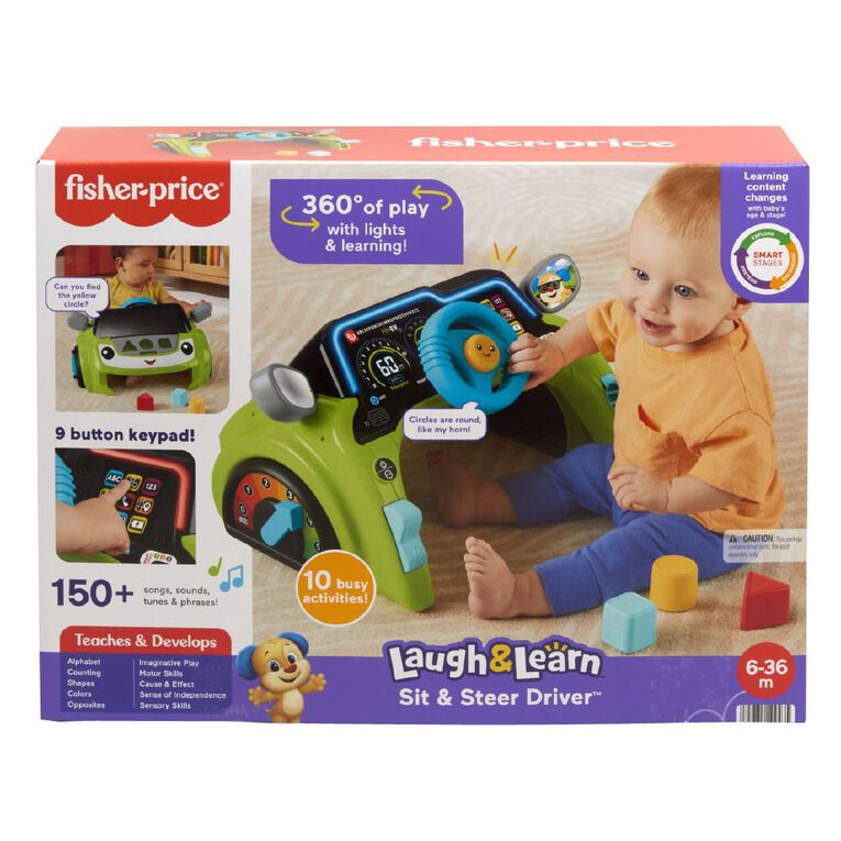 Fisher-Price Laugh Learn Sit Steer Driver The Warehouse