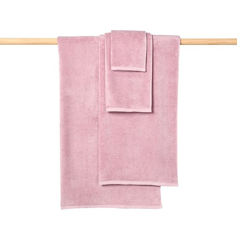 Living & Co Plush Plain Face Towel Lilac, , hi-res