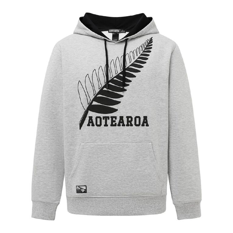 Active Intent Supporter Fleece Hoody, Grey Marle, hi-res