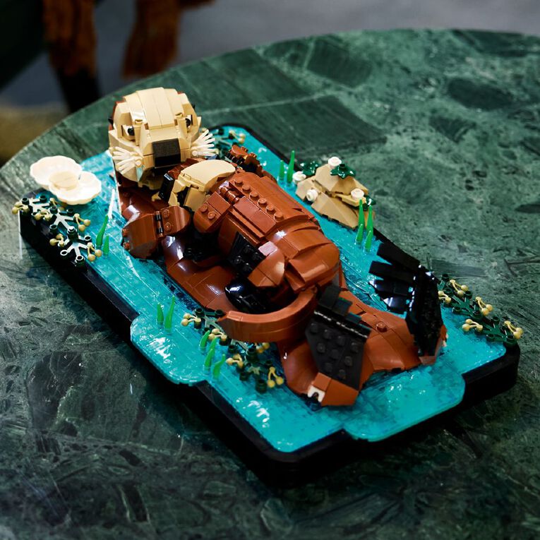 LEGO IDEAS Sea Otters 21366, , hi-res