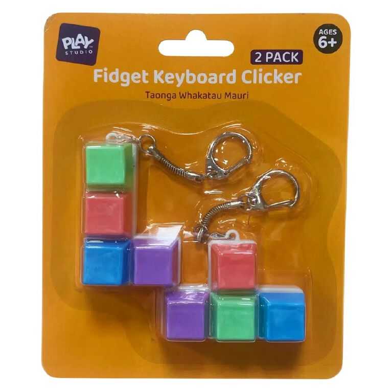 Play Studio Fidget Keyboard Clicker 2 Pack Assorted, , hi-res
