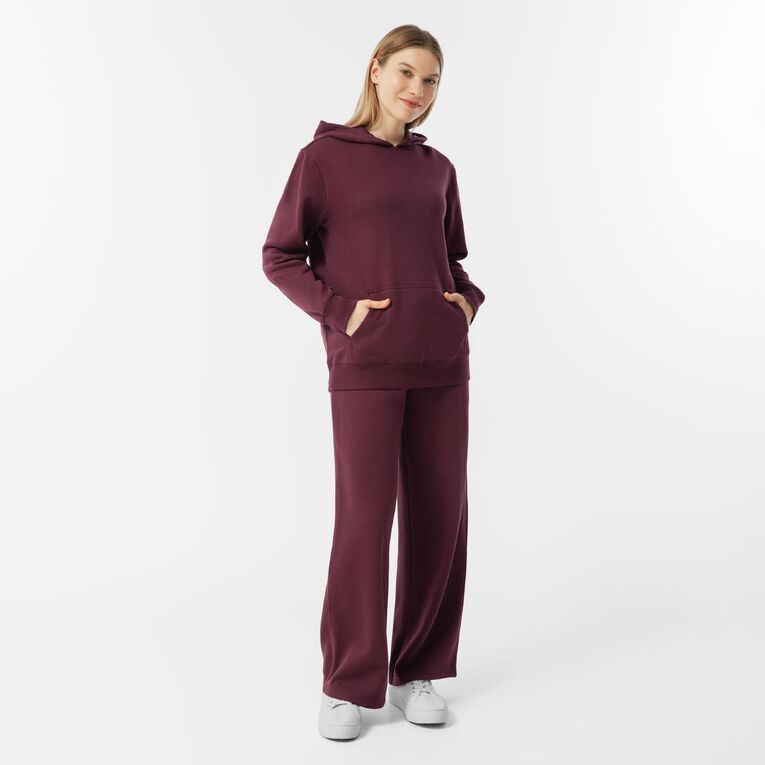 H&H Women's Essential Pullover Hoodie, Red Dark, hi-res