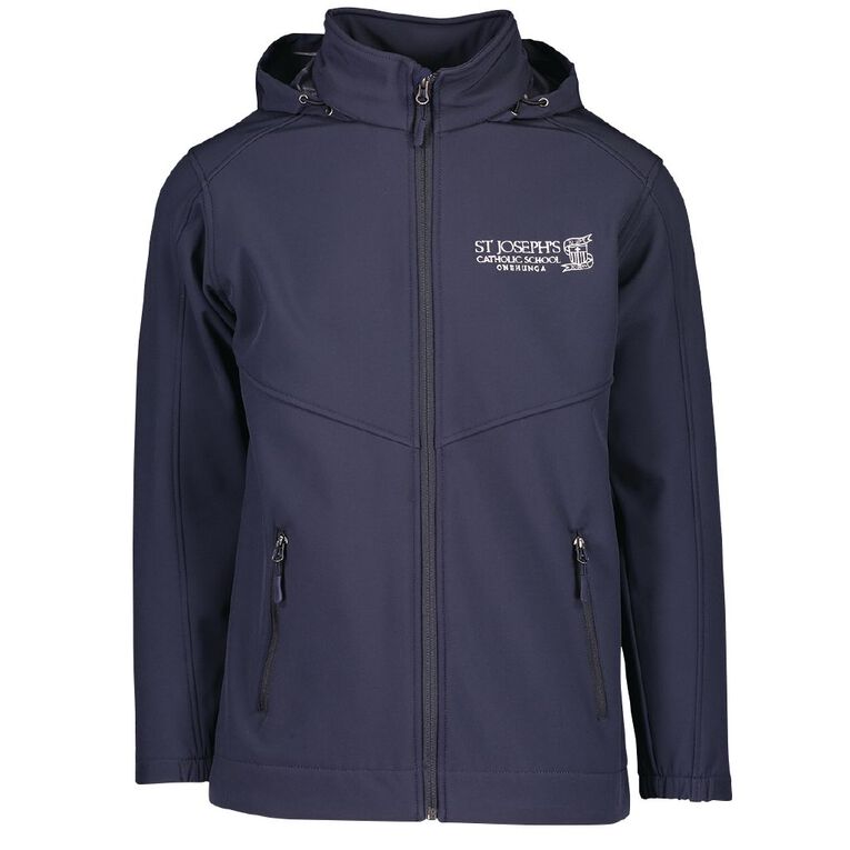 Schooltex St Joseph's Onehunga Softshell Jacket with Embroidery, Navy, hi-res