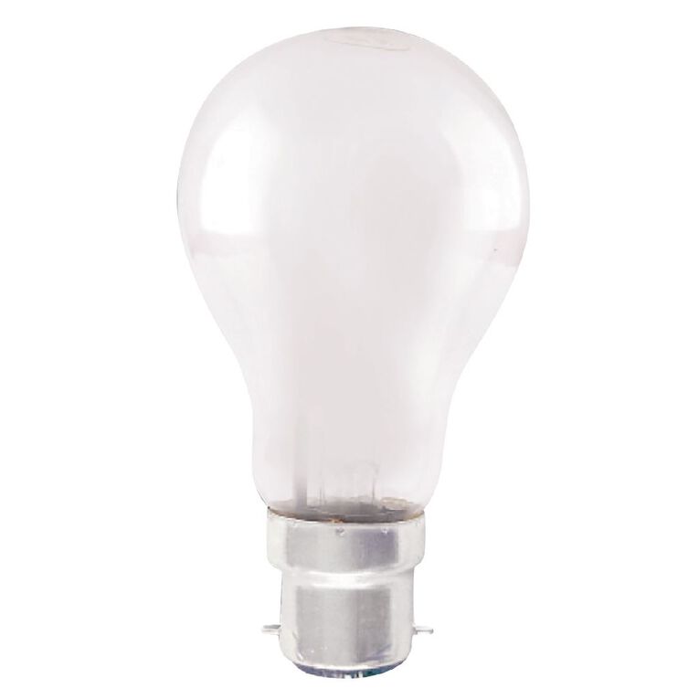 Edapt Halogen B22 Classic Light Bulb Frosted 100w Warm White, , hi-res