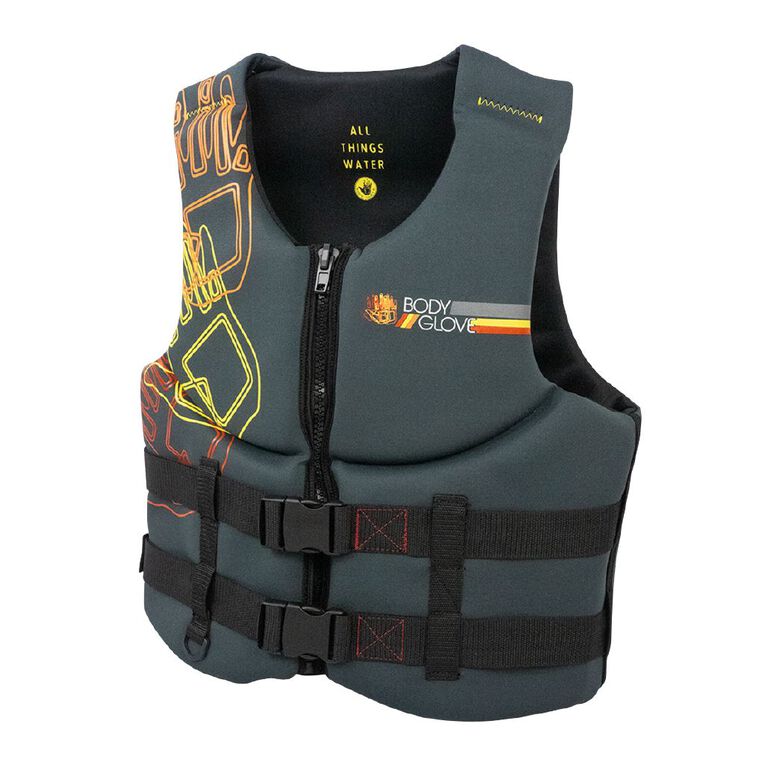 Body Glove Adults Neo PFD Grey Medium, , hi-res
