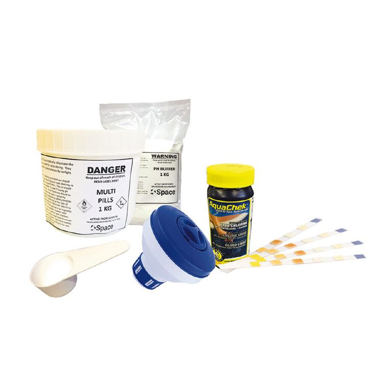 Splash Small Pool Chemical Starter Kit The Warehouse