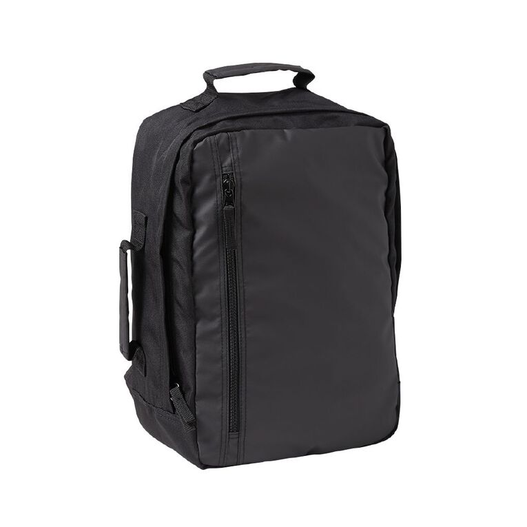Living & Co Travel Backpack Black 24L, , hi-res