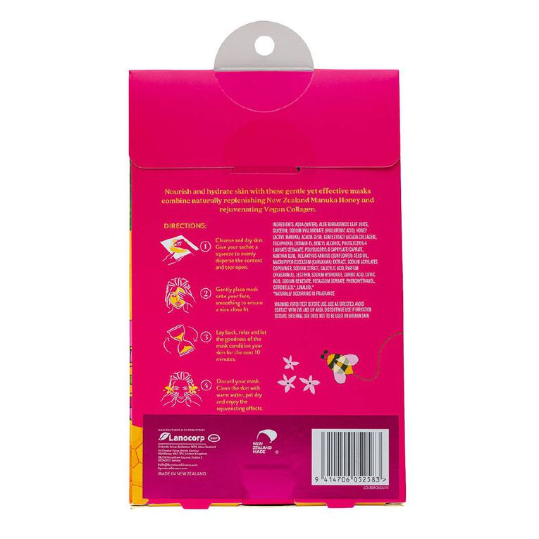 By Nature Bee Nourished Deluxe Mask 5 Pack, , hi-res