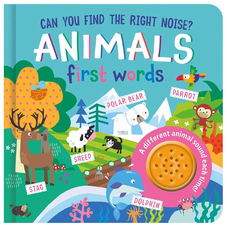 One Button Sound: Animals First Words, , hi-res