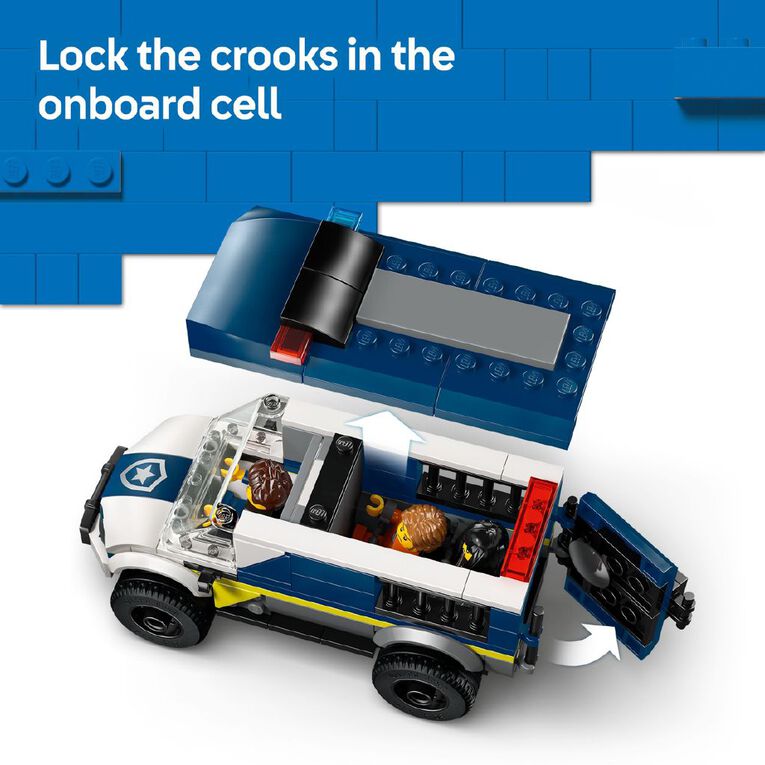 LEGO CITY Police Prisoner Transport Van 60479, , hi-res