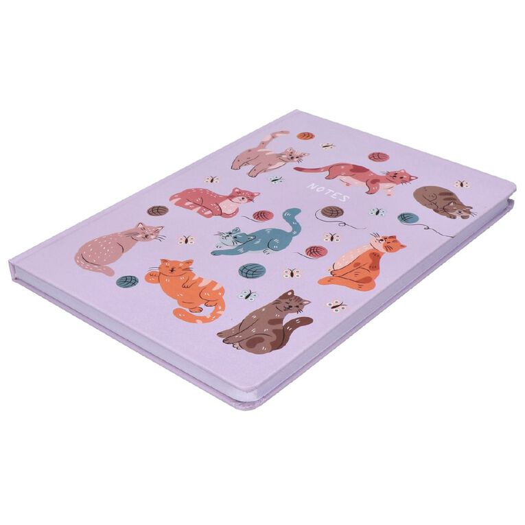 Uniti Stationery Cats Notebook A5, , hi-res