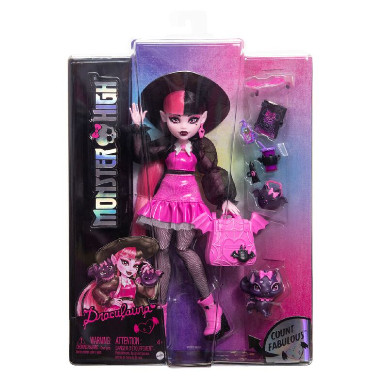 Monster High Core Doll Draculaura, , hi-res