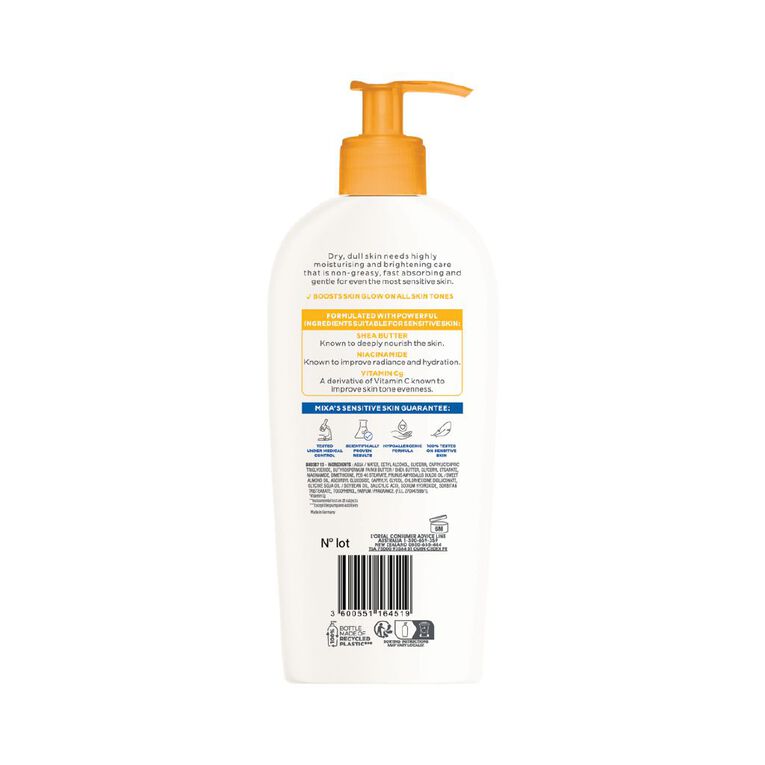 Mixa Niacinamide Bright 4% Niacinamide Lotion 250ml, , hi-res