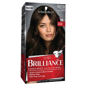 Schwarzkopf Brilliance Hair Colour Coffee Brown 46