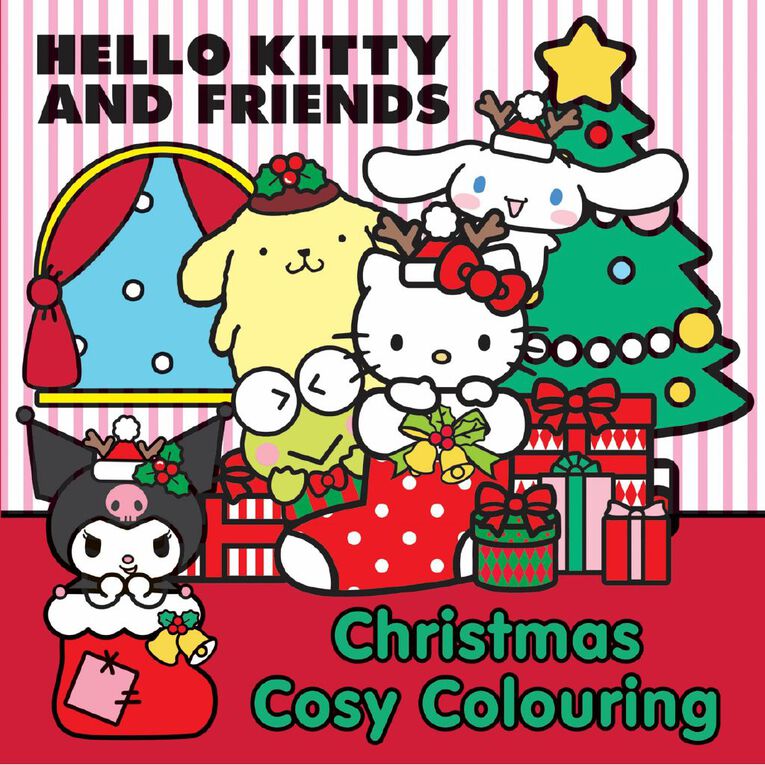Hello Kitty: Christmas Cosy Colouring Book, , hi-res