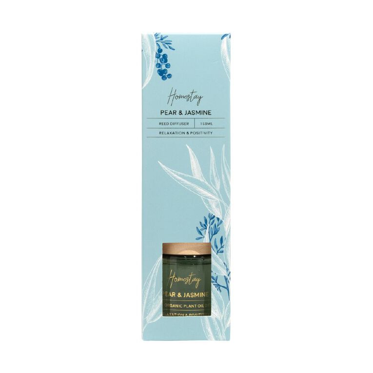 Living & Co Homestay Diffuser Pear & Jasmine Green Mid, , hi-res