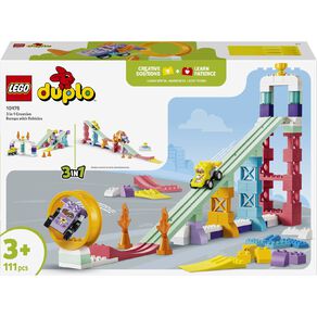 LEGO DUPLO 3 in 1 Creative Ramps with Vehicles 10478