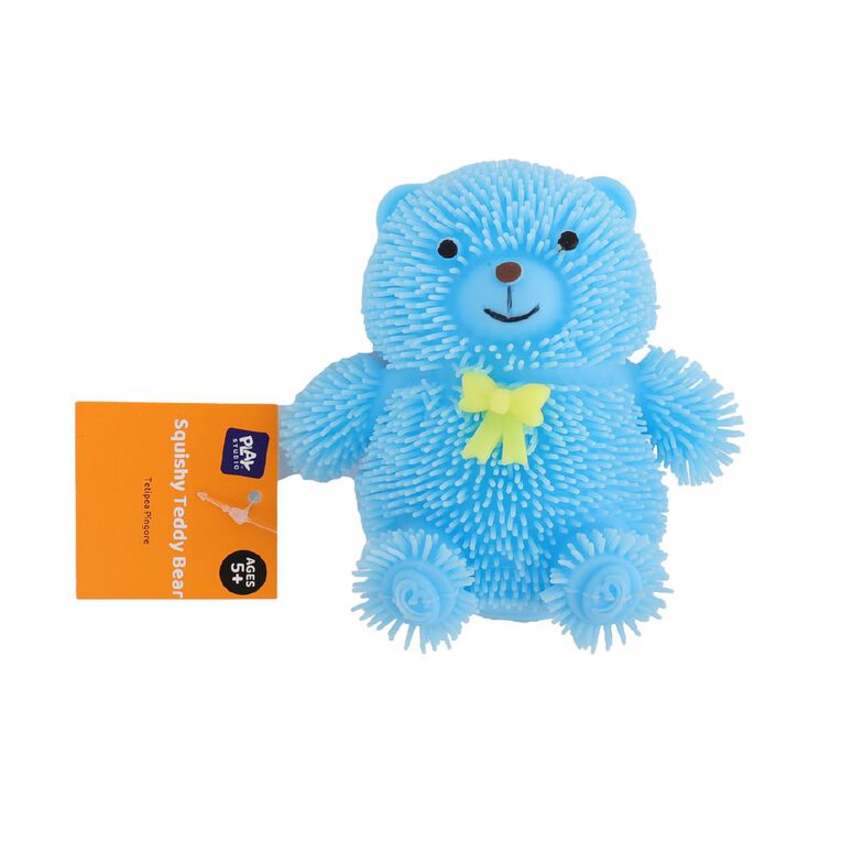 Play Studio Squishy Teddy Bear Assorted, , hi-res