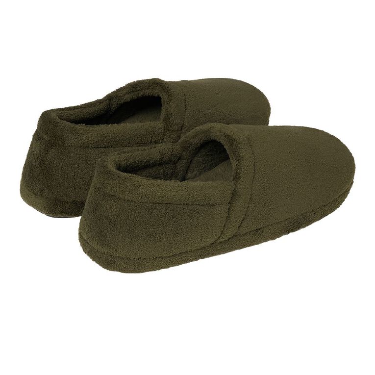 H&H Men's Raymond Slippers, Khaki, hi-res