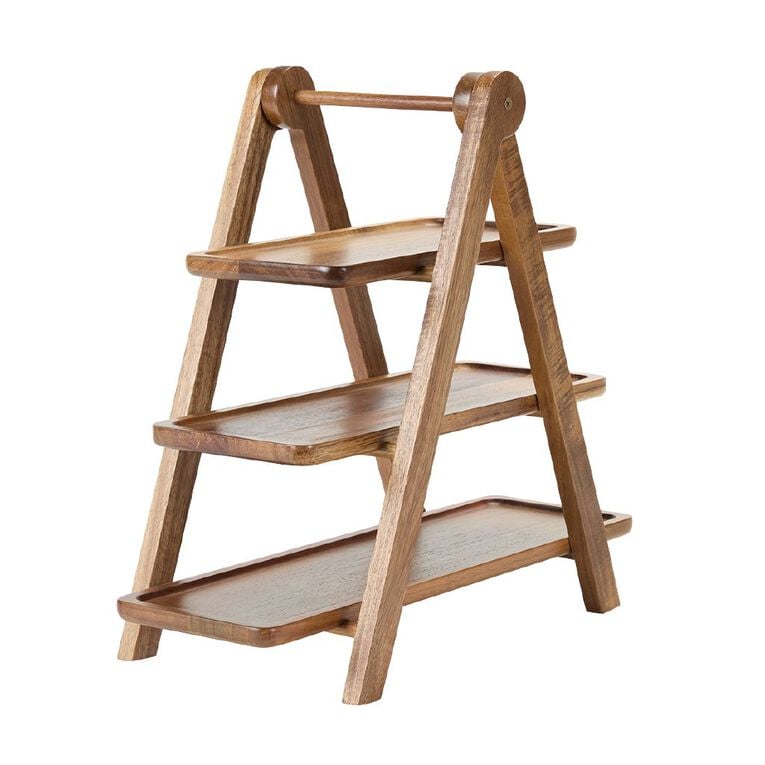 Living & Co 3 Layer Serving Board Natural, , hi-res