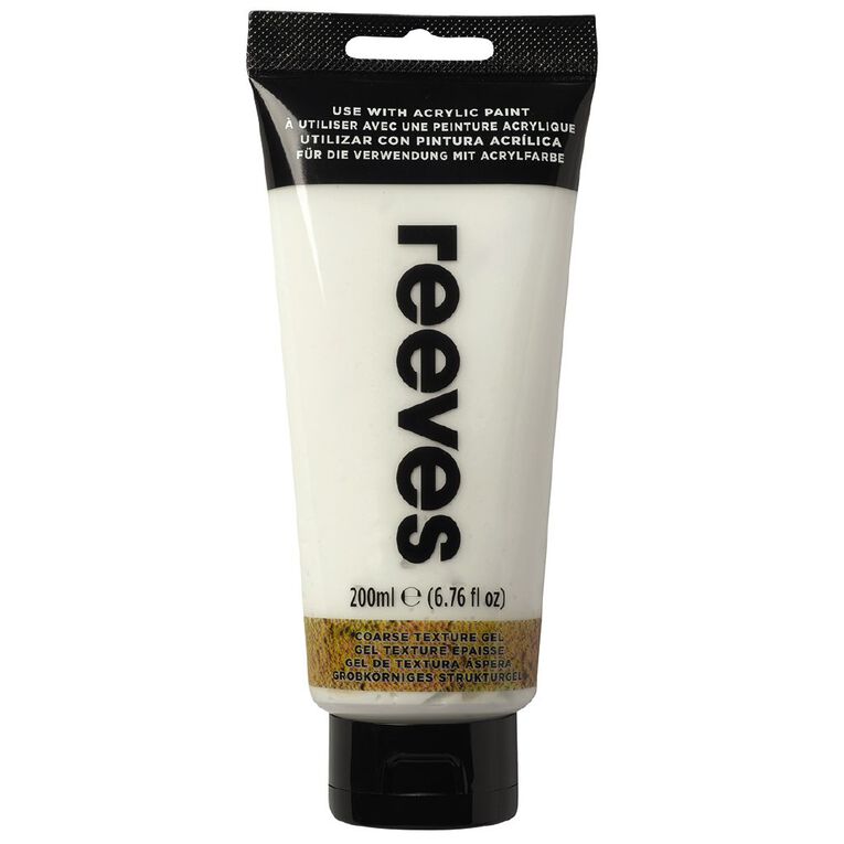 Reeves Coarse Texture Gel 200ml, , hi-res