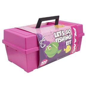 Plano Tackle Kit Pink 100 Piece