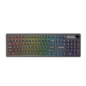Playmax RGB Membrane Gaming Keyboard Black