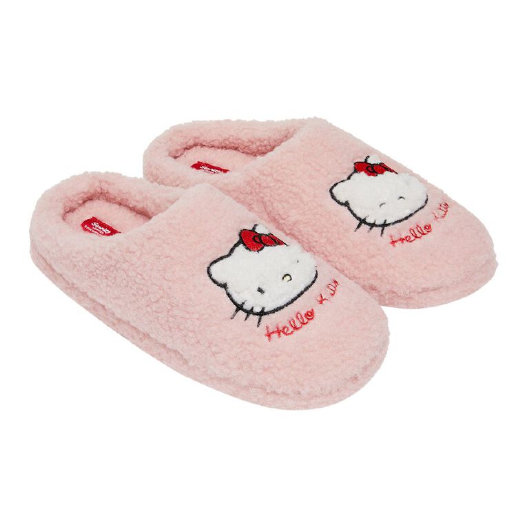 Hello Kitty Women's Scuff Slippers, Pink Light, hi-res