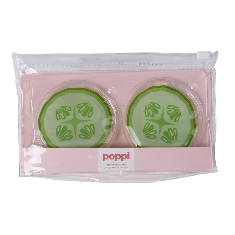 Poppi Gel Eye Mask Cucumber, , hi-res