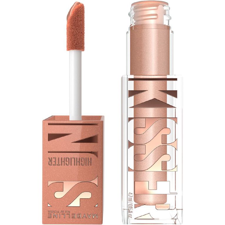Maybelline Sunkisser Liquid Highlighter Kiss Of Shimmer 4.7ml, , hi-res