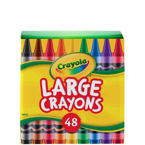 Crayola 48 Pack Large Crayon Deskpack