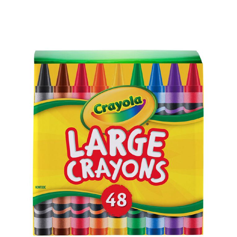 Crayola 48 Pack Large Crayon Deskpack, , hi-res