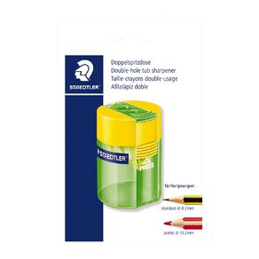 Staedtler Double Hole Tub Sharpener Assorted