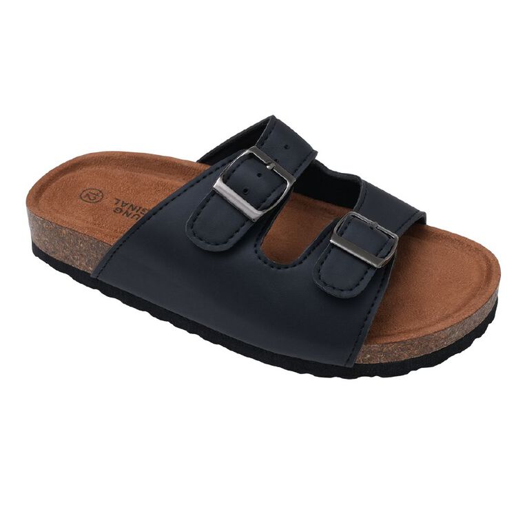 Young Original Senior Kids' Raffy Sandals, Black, hi-res