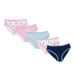 H&H Girls' Briefs 5 Pack