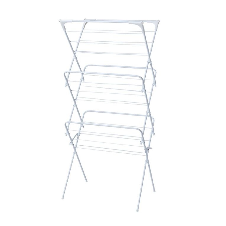 Living & Co Airer Stacker White, , hi-res