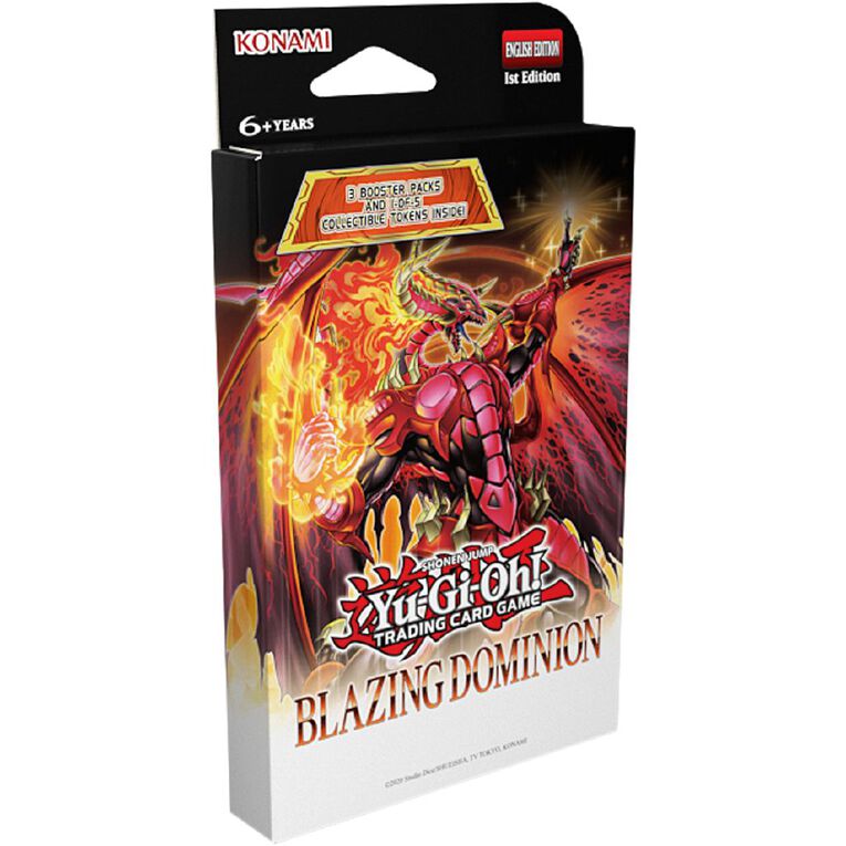 Yu-Gi-Oh! Blazing Dominion 3-Booster Tuck Box, , hi-res
