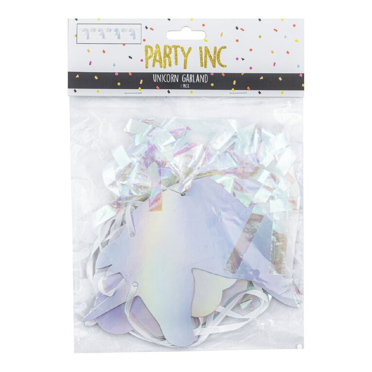 Party Inc Unicorn Garland, , hi-res