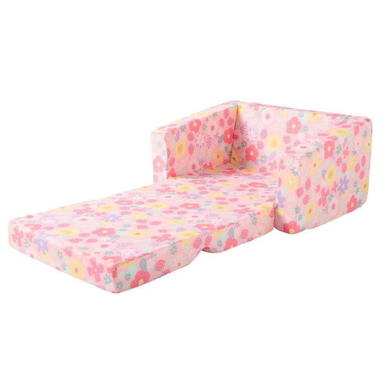 Living & Co Kids' Bloom Flip Out Sofa Multi-Coloured, , hi-res
