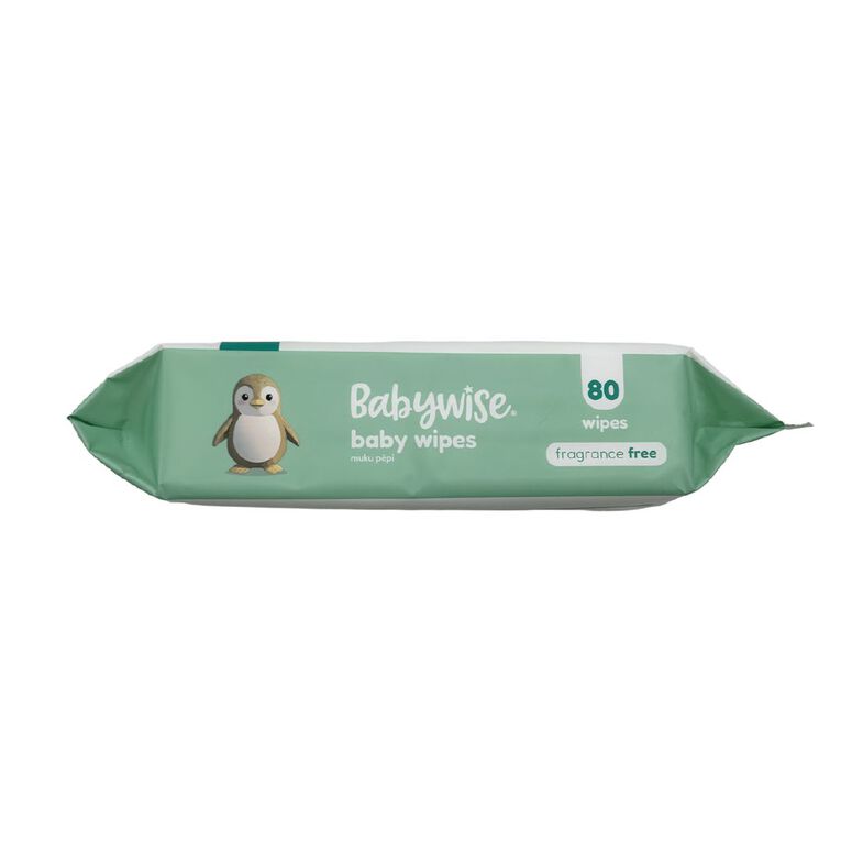 Babywise Wipes Fragrance Free 80 Pack, , hi-res