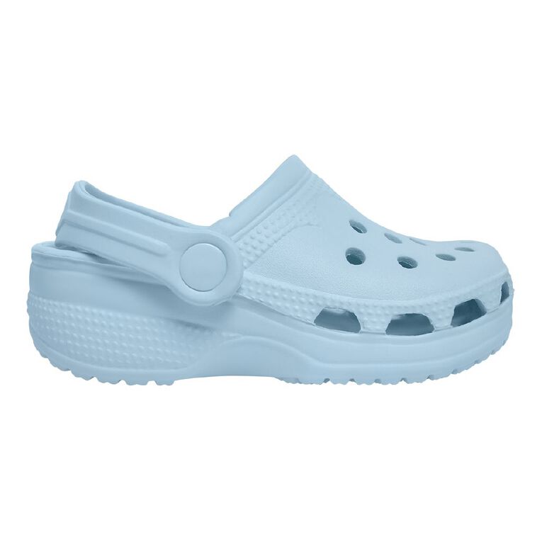 Young Original Infants' Frog Clog Shoes, Blue Light, hi-res