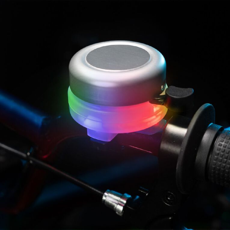 Brightz Light Up Silver Bell, , hi-res