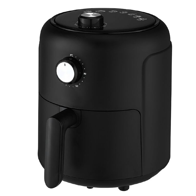 Living & Co Air Fryer 2.3L Black, , hi-res