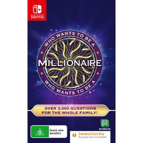 Nintendo Switch Who Wants To Be A Millionaire CIB