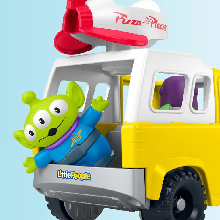Fisher-Price Little People Toy Story Pizza Planet Small Vehicle, , hi-res